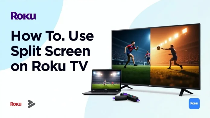 Thumbnail for Roku TV split screen tutorial