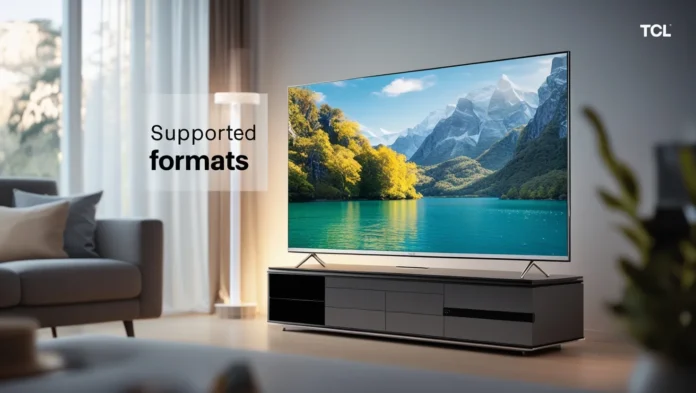 TCL TV Supported Video Formats