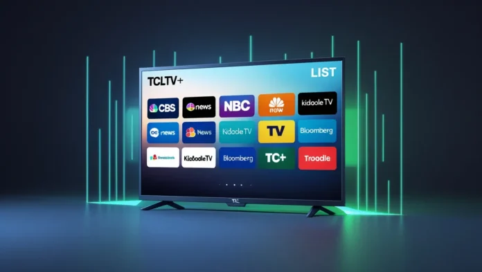 TCLtv+ thumbnail with vibrant channel montage.