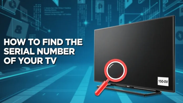 How to Find the Serial Number of Your TV