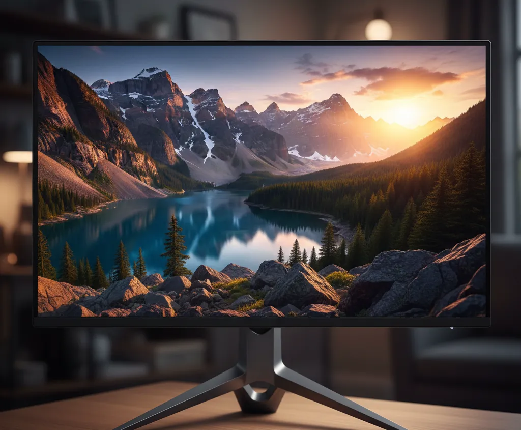 LG UltraGear Evo 27GM950B MiniLED monitor with HDR content
