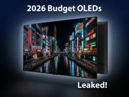 Samsung 2026 budget OLED TV lineup leak thumbnail