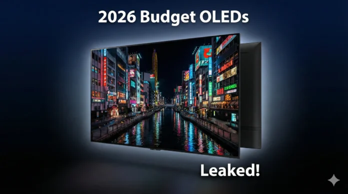 Samsung 2026 budget OLED TV lineup leak thumbnail