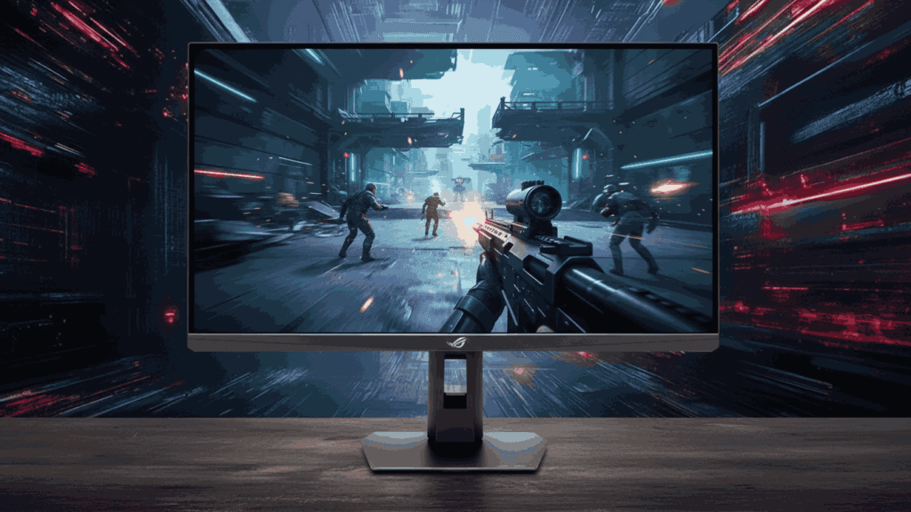 ASUS ROG Strix XG27AQNGV 27-inch QHD gaming monitor front view