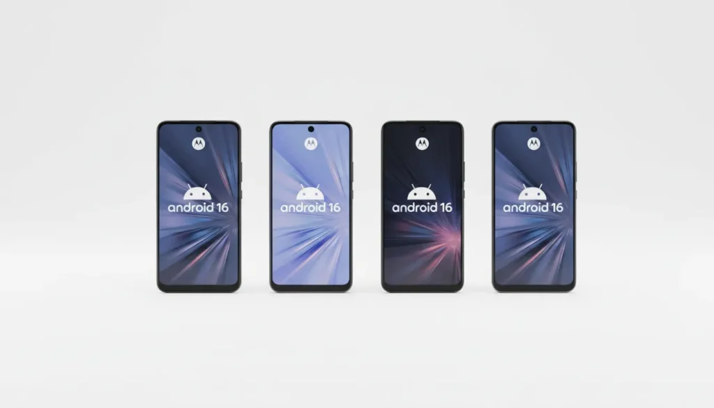 Motorola Moto G35, Edge 40 Pro, Edge+ 2023, and Edge 2024 smartphones.