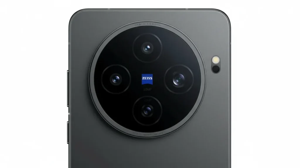 Vivo X200T rear camera module with Zeiss lenses