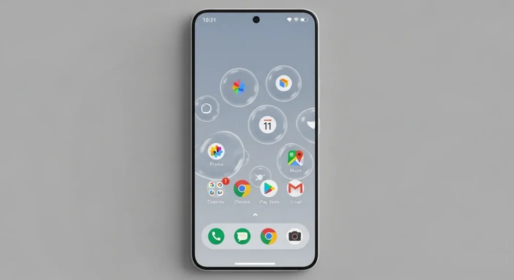 Android 17 Beta 2 running on Google Pixel device.