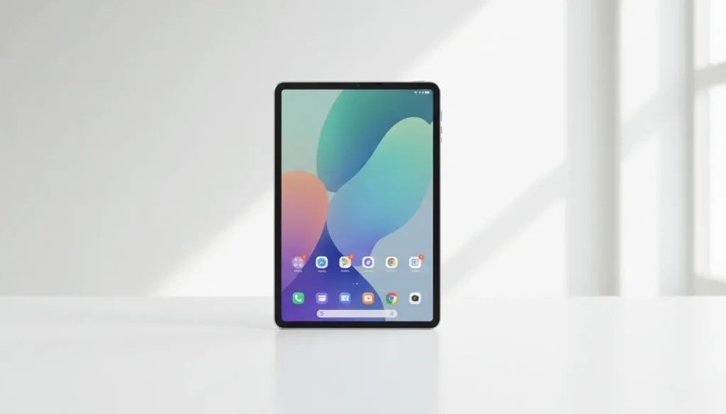 Front view of OnePlus Pad Lite tablet