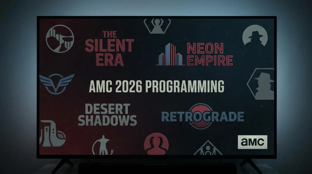 AMC channel shows and programming lineup 2026
